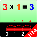 Multiplication Using Num Line Lite APK