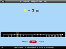 Subtraction Using NumLine Lite স্ক্রিনশট 2