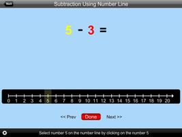 Subtraction Using NumLine Lite capture d'écran 2