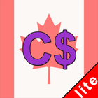 Paying with Coins and Bills (CAD) Lite Version icon