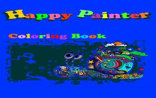 Happy Painter - Coloring Book الملصق