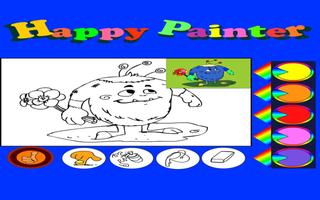 Happy Painter - Coloring Book स्क्रीनशॉट 2