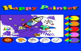 Happy Painter - Coloring Book स्क्रीनशॉट 3