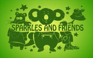 Sparkles and friends-poster