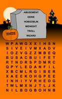 Halloween Word Search Puzzles capture d'écran 1
