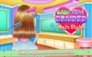 Baby Girl Braided Hairstyles Affiche