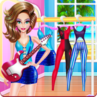 Geek Fashion Girl Zeichen