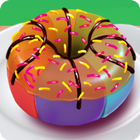 Delicious Rainbow Donut icon