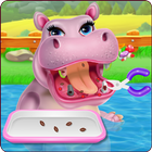 Hippo Dentist Care-icoon