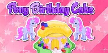 Pony Birthday Cake