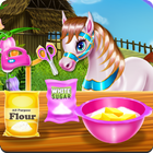 Pony Cooking Rainbow Cake icône