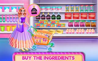 Princess Shoe Cake Plakat
