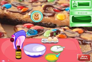 Juegos de cocina pizza brownie captura de pantalla 1