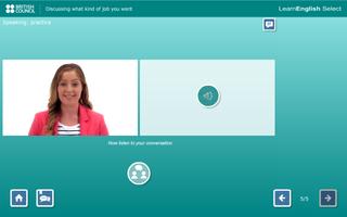 LearnEnglish Select Speaking capture d'écran 3