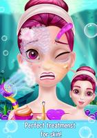 Mermaid Makeover Beauty Salon - Facial Treatment capture d'écran 1
