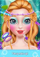 Mermaid Makeover Beauty Salon - Facial Treatment 스크린샷 2