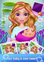 Mermaid Baby Care Adventure - Newborn Child Game โปสเตอร์