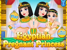Egyptian Pregnant Princess Affiche