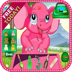 大象在醫生女孩子的遊戲 APK 下載