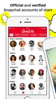 3 Schermata Social Me - Celebrità, influencers e follower app