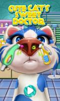 Cute Cat's Sweet Doctor Poster