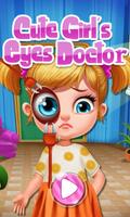 Cute Girl's Eyes Doctor Poster