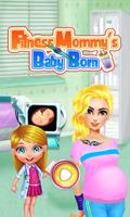 Fitness Mommy's Baby Born Affiche