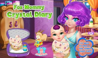 Fox Mommy Crystal Diary اسکرین شاٹ 1