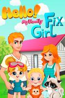 Hello！My Family Fix Girl Affiche