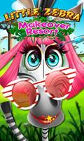 Little Zebra Makeover Resort plakat