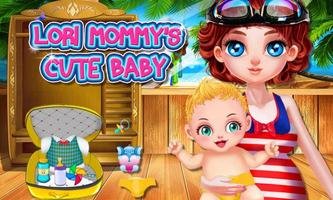Lori Mommy's Cute Baby Affiche
