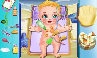 蘿莉美媽的可愛寶貝——漂亮公主溫馨日記&夢幻新生兒護理遊戲 截圖 2