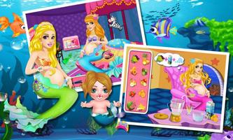 Mermaid Mommy And New Baby screenshot 2