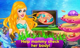 Mermaid's Twins Baby-Preganant-poster