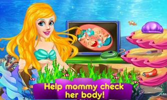 Mermaid's Twins Baby-Preganant poster
