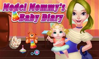 Model Mommy's Baby Diary Affiche