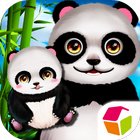 Panda Mommy's Newborn Baby icône