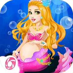 Pregnant Mermaid Care APK Herunterladen