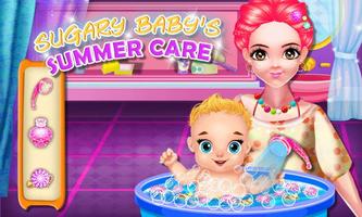 Sugary Baby's Summer Care الملصق