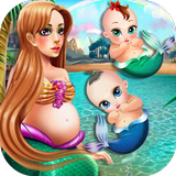 Princess Mermaid Family icône