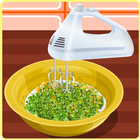 Cooking games frying fish 아이콘