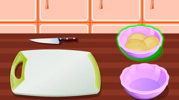 Cooking games frying fish پوسٹر