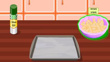 Cooking games frying fish 스크린샷 1