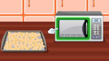 Cooking games frying fish Ekran Görüntüsü 2