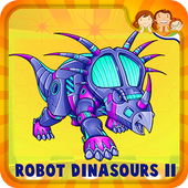 Robot Dinosaur Puzzle For Kids icon