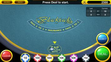 Blackjack captura de pantalla 1