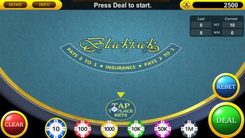 Blackjack capture d'écran 3