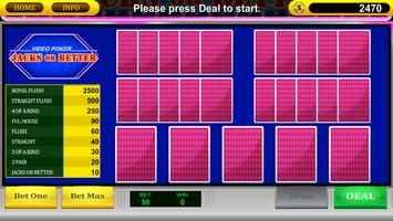 Video Poker скриншот 1