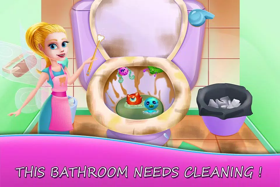 Download do APK de Princesa Fada do Dente: Saúde Dental para Meninas para Android