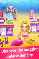 Sirena Mágica - Princesa  Salón de Belleza & Uñas Poster